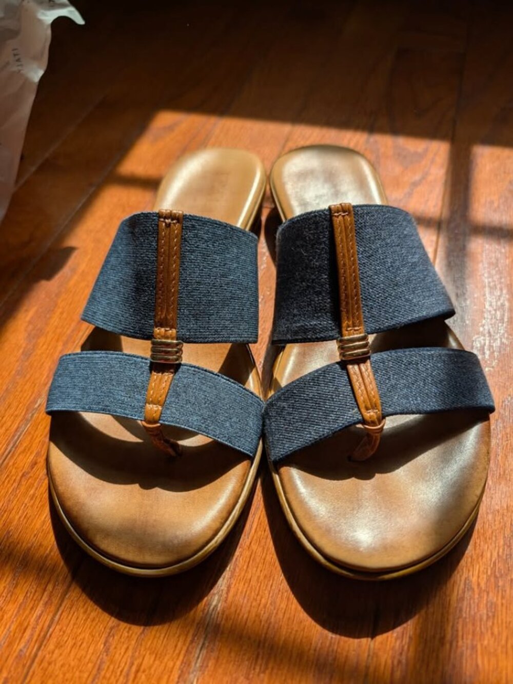 Italian Shoemakers Neema Sandal - Women's 8 - Denim - Picture 2 of 6